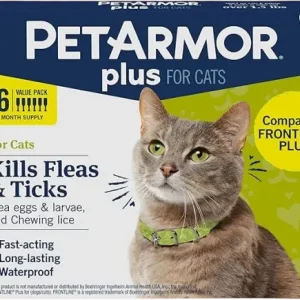 PetArmor Plus Flea and Tick Prevention for Cats over